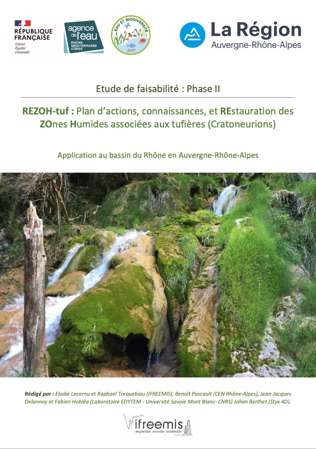 Couverture du livre Etude de faisabilité : Phase II -RÉZO-tuf